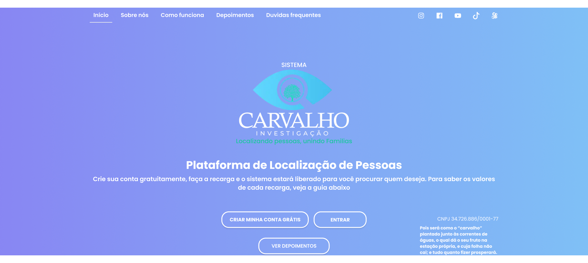 Sistema de Investigação